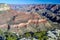 The Morning Light Reveals the Contrasting Colors of the Grand Canyon of Arizona