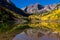 Morning at Maroon Bells Aspen CO