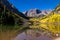 Morning at Maroon Bells Aspen CO