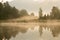 Morning at Matheson lake west coast south island New Zealand