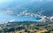 Morning misty summer coast landscape ( Kefalonia, Greece).