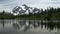 morning shot of mt shuksan and picture lake