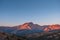 Morning sunlight on Monte Padro in Corsica