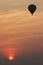 Morning sunrise at Bagan city, thousands of pagodas.