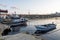 Morning time in istanbul between europe and asia continent with unkapani AtatÃ¼rk bridge and boats