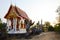 Morning time at Wat Pho Sri Sa-at