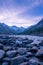 Morning View of Baspa River in Chitkul - Kinnaur Valley, Himachal Pradesh