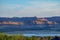 Morning view of the beautiful landscape around Lake Powell Resorts