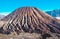 Morning view in the beautiful Mount Batok in Bromo