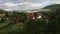 Morning view of Fagaras mountains