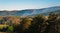 Morning View of a Forest Fire on Catawba Mountain