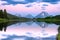 Morning View of Grand Teton and Calm Water at Oxbow Bend