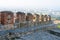 Morning view of historical center from fortress walls, Thessaloniki, Greece