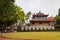 Morning view of the historical Chikan Tower