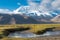 Morning view at Karakul Lake in Pamir Mountains, Akto County,Kizilsu Kirghiz Autonomous Prefecture, Xinjiang, China.