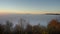 Morning view over the german lake called Edersee