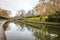 Morning view of Regents canal, London