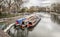 Morning view of Regents canal, London