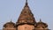 Morning View of Royal Cenotaphs Chhatris of Orchha, Madhya Pradesh, India, Orchha the lost city of India, Indian archaeological