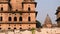 Morning View of Royal Cenotaphs Chhatris of Orchha, Madhya Pradesh, India, Orchha the lost city of India, Indian archaeological