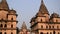 Morning View of Royal Cenotaphs Chhatris of Orchha, Madhya Pradesh, India, Orchha the lost city of India, Indian archaeological