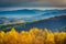 Morning view from Skyline Drive in Shenandoah National Park, Virginia.