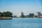 Morning view of some building around Lake Merritt