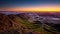 Morning view from Te Mata Peak, Hawke`s Bay, New Zealand