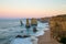 Morning view of the Twelve Apostles in Port Campbell National Park