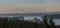 Morning view of Vancouver and Burnaby BC Panorama