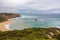 Mornington Peninsula ocean coastline near Sorrento Ocean beach a