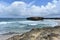 Moro Rock Formation off Boca Keto Beach in Aruba