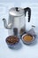 Moroccan coffee pot and spices