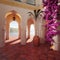 Moroccan Courtyard background