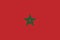 Moroccan flag standard official proportions