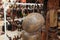 Moroccan glass and metal lanterns lamps in Marrakesh souq