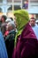 Moroccan man Jellaba in traditional desert dress