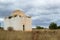 Moroccan mausoleum in a stormy weather