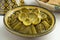 Moroccan meal with Cardoon and artichoke hearts