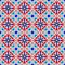 Moroccan Mosaic Seamless Patterns. Retro motif. Textile rapport