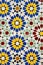 Moroccan mosaic tiles