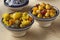 Moroccan pickled olives and mixed vegetables