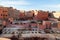 Moroccan tannery seen from above