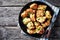 Moroccan tempura style Fried Cauliflower, top view