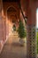 Moroccan themed walkway