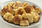 Moroccan traditional deep fried cauliflower