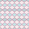 Moroccan trelli pink and blue seamless pattern