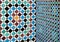 Moroccan vintage tile background