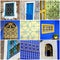 Moroccan windows collage