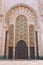 Morocco, Casablanca. Hassan II Mosque, architectural detail - arabesque  arch.